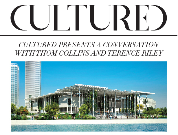 Cultured Magazine talk with thom and Terry